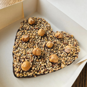 coookie xxl saint valentin chocolat noir 70% noisettes torréfiées pau béarn 64