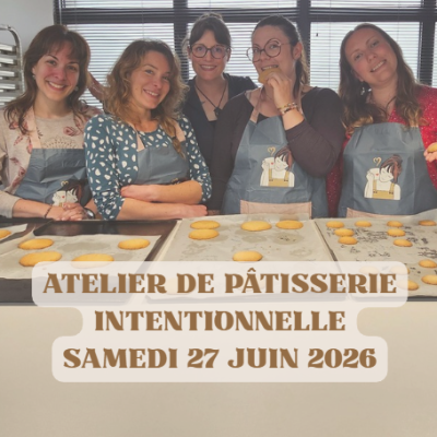 atelier de pâtisserie bien être holistique Pau Béarn 64 concept unique création de cookies, tirage d'oracle