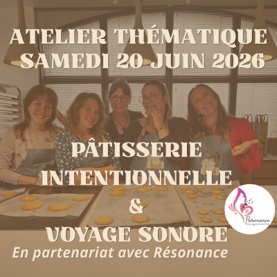 atelier patisserie bien être pau béarn 64 voyage sonore cookies