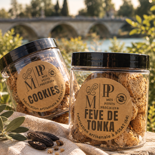 biscuiterie artisanale du Béarn pau 64 cookies biscuits sablés fêve de tonka sans oeuf