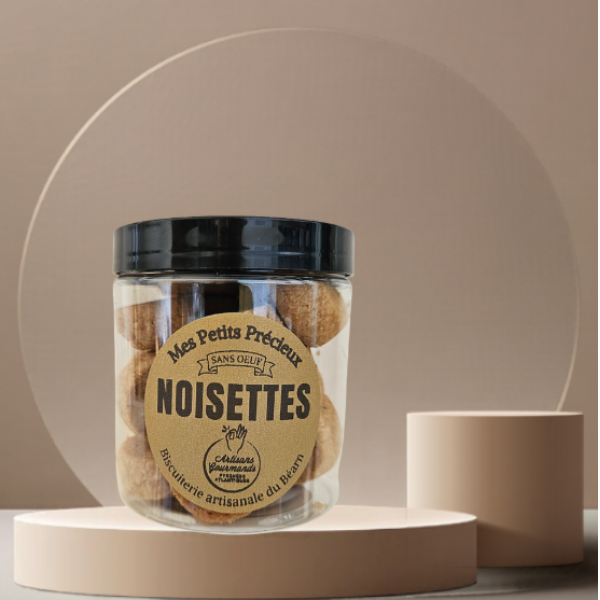 biscuiterie artisanale du Béarn pau 64 cookies biscuits sablés sans oeuf noisettes