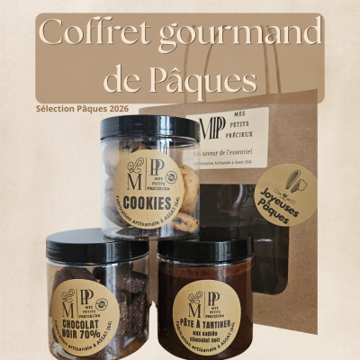 coffret gourmands biscuits de Paques sablés chocolat pâte à tartiner cookies - pau béarn 64 pyrénées