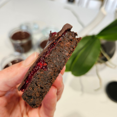 cookie gourmand chocolat noir framboise pau béarn 64
